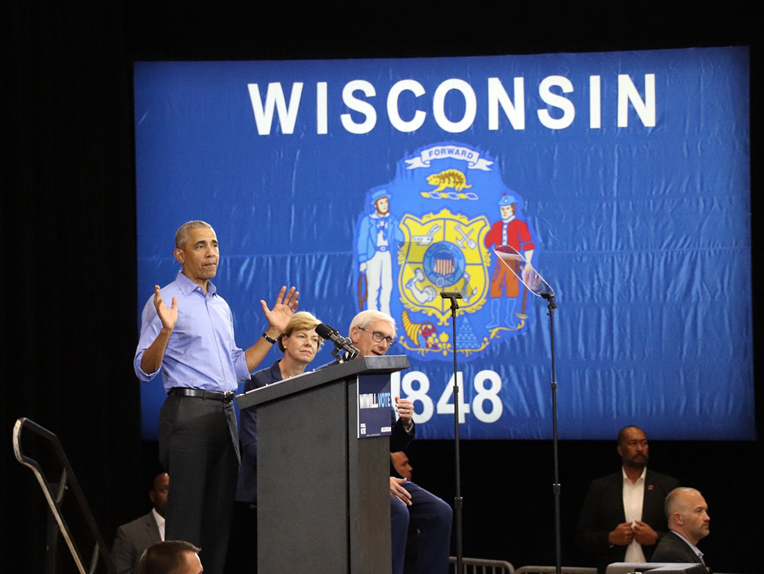 Barack Obama in Milwaukee